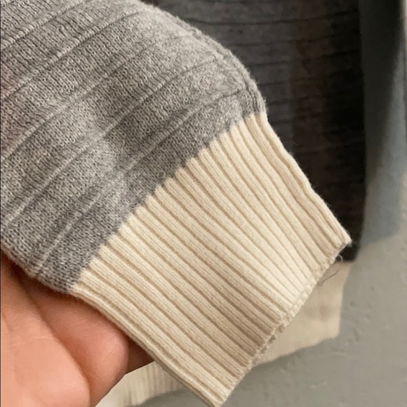 Madewell Ribbed Color Blocked Sweater - Picture 8 of 9